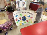 Коллективная работа( Аппликация 