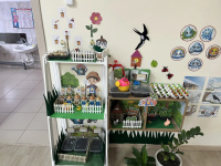 Сажаем овощи из воздушного пластилина(лук,морковь,репка,капуста).