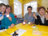 Родители участвуют в совместной деятельности с детьми