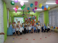 1 подготовительная группа. Прощальный вальс с журавликами.