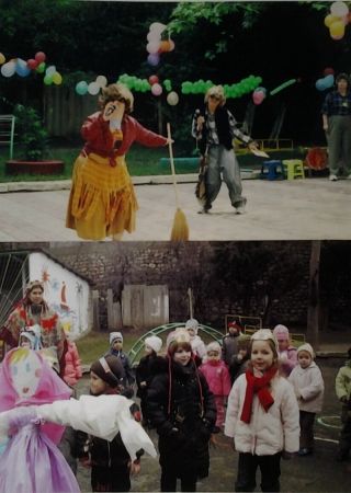 Разбойник на празднике День Знаний; Масленица