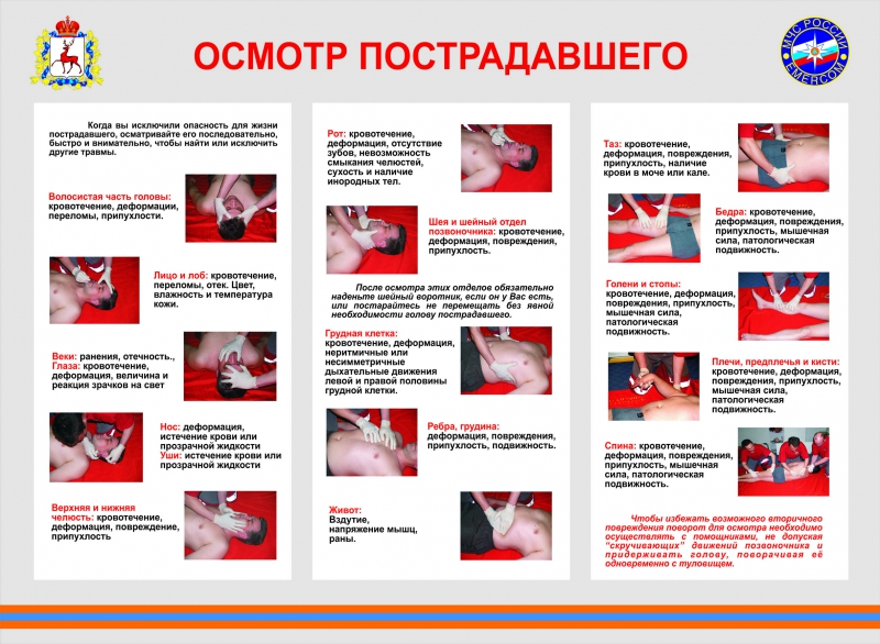 Последовательность осмотра пострадавшего находящегося в сознании. Подробный осмотр пострадавшего. Порядок осмотра пострадавших. Последовательность осмотра пострадавшего. Порядок осмотра пострадавшего при ДТП.