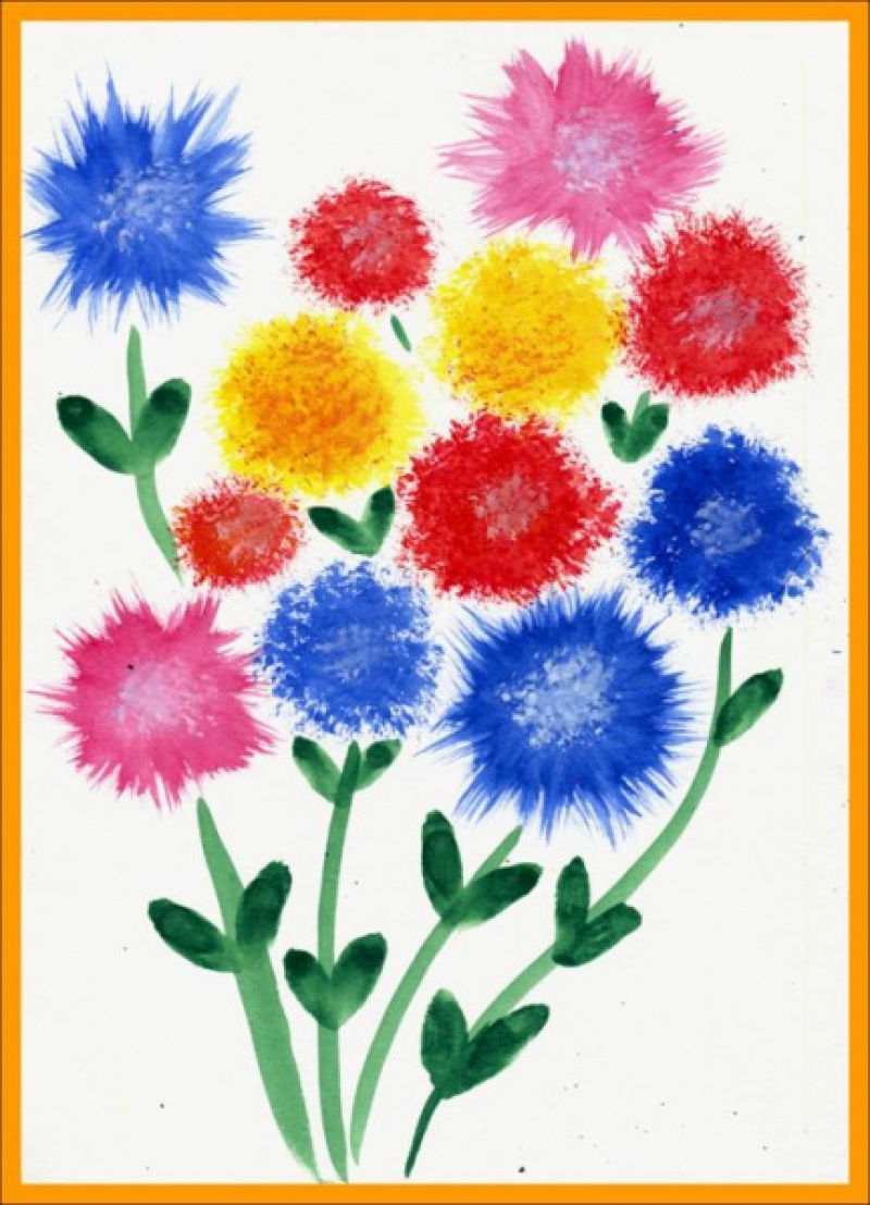 Рисование красивые цветы старшая группа. Техники рисования цветов для детей. Рисование цветы средняя группа. Нетрадиционное рисование цветов в детском саду. Нетрадиционные методы рисования в детском саду.