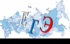 По итогам проведения ЕГЭ-2015 регионы РФ стаут цветными...
