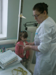 Яне измерили обхват грудной клетки