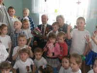 На встрече с ветераном