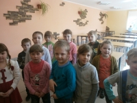 В столовой
