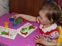 Пальчиковые краски своими руками за 10 минут