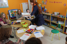 Упражнения для закрепления цвета и геометрической формы