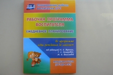 Рабочая программа младшей группы