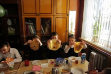 Мамины блины самые вкусные.
